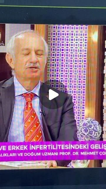 İnfertilite üzerine televizyon söyleşisi